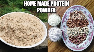 Healthy Protein Powder at Home malayalam ഇനി പ്രോട്ടീൻ പൌഡർ വീട്ടിൽ തന്നെയുണ്ടാക്കാം [upl. by Zoldi]