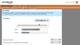 Proofpoint Essentials  Adjusting Spam Settings [upl. by Arch146]