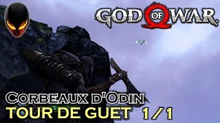 GOD OF WAR Corbeaux dOdin  TOUR DE GUET Midgard 11 [upl. by Oivatco]