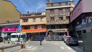 🇦🇩 WALKING TOUR through PAS DE LA CASA The COLDEST PLACE IN ANDORRA 🥶 4K [upl. by Ariom]