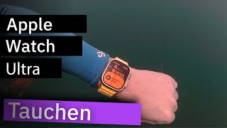 Tauchen mit der AppleWatch Ultra  Die Smartwatch ersetzt den Tauchcomputer [upl. by Amehr]