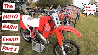 GEORGE ACKERMANS 4TH ANNUAL MOTO BARN OPEN HOUSE [upl. by Iphigeniah999]