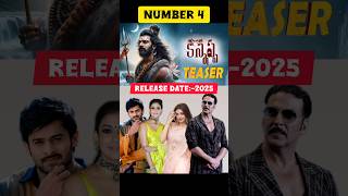 Prabhas Top 5 Upcoming Movies  Most Awaited Films of the Rebel Star [upl. by Leseil293]