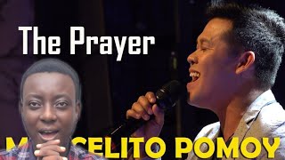 quotUnbelievable Marcelito Pomoys Stunning The Prayer Performance  Reactionquot [upl. by Gnek185]