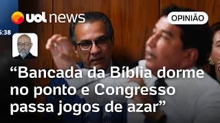 Bancada da Bíblia dorme no ponto e Congresso inclui jogos de azar no cesto de prioridades  Josias [upl. by Cristiano]