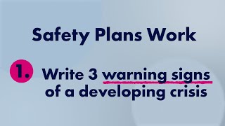 Build a Safety Plan [upl. by Ezeerb]