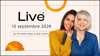 Direct dastrologie ✨ du 10 septembre 2024 avec Christine Haas amp Zoé Lafont [upl. by Breban]