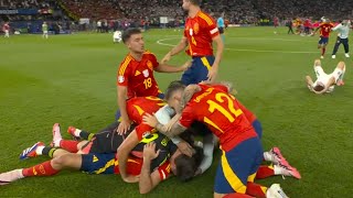 España vs Inglaterra 21  Resumen y goles del partido FINAL EUROCOPA 2024 [upl. by Wehner]