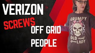 My VERIZON Internet Is Getting SHUT DOWN For Living Off Grid [upl. by Matty]