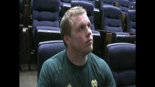 PostPractice Interview OG Chris Watt [upl. by Leuamme821]