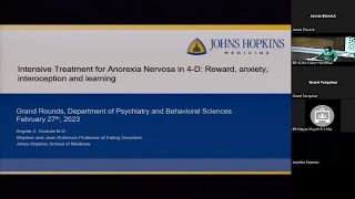 Johns Hopkins Psychiatry Grand Rounds  Intensive treatment for Anorexia Nervosa [upl. by Kiernan828]