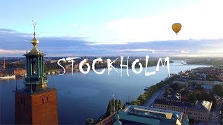 Stockholm  Stunning Drone Views [upl. by Yenatirb741]