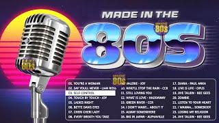 Tous Les N° 1 Du Top 50 Des Années 80  Best Oldies Songs Of 80s  Mix Rock Pop Des Années 80 90 [upl. by Lindsy219]