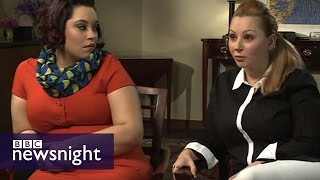 The FULL interview with Amanda Berry and Gina DeJesus  BBC Newsnight [upl. by Aifas]