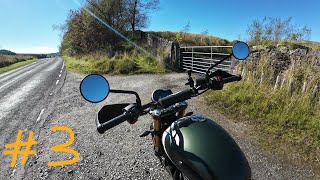 Triumph Scrambler 400X  Ride from Garsdale Head to Dent [upl. by Kenison]