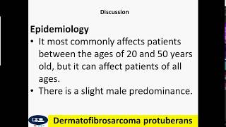 Dermatofibrosarcoma protuberans case of a lump on the arm [upl. by Humberto]