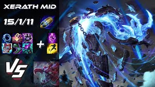 MID Xerath vs ChoGath  EU Grandmaster Patch 1416 [upl. by Enyahc895]