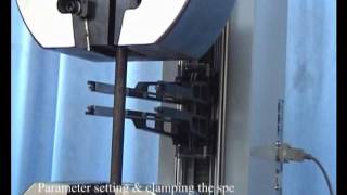 MF Full automatic extensometer on universal testing machine [upl. by Reger]