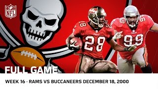 Buccaneers Revenge  Buccaneers vs Rams  Week 16 2000  NFL Full Game [upl. by Ahcsatan]