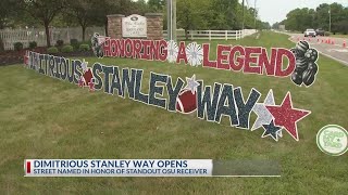 Genoa Township street named in honor of Dimitrious Stanley [upl. by Garnett]