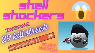 Shell Shockers  29 kill streak [upl. by Cornelle]