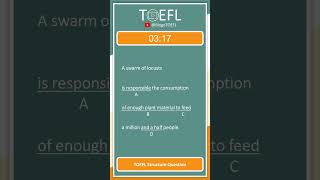 TOEFL Grammar Practice 282  Written Expression Questions Prepositions [upl. by Nyllaf88]