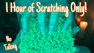 ASMR  1 Hr of Aggressive Scratching  30 Items  No Talking  ASMRVilla [upl. by Hervey624]