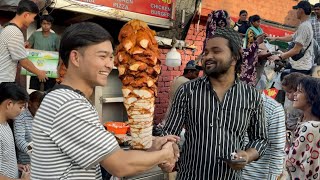 BORONG 100 SHAWARMA INDIAABANG”NYA GERCEP SENENG BANGET🔥BAGI” GRATIS KEWARGA YG DI PINGGIRAN🥰🤤 [upl. by Scheck724]