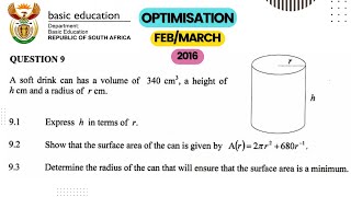 Optimisation  FebMarch 2016  NSCDBE [upl. by Noirred]