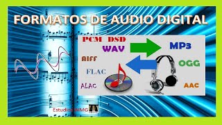 🎶 Formatos en los archivos de AUDIO DIGITAL ESPAÑOL Subtitulado en inglés [upl. by Aivil]