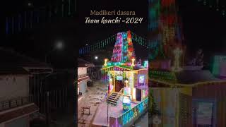 Madikeri dasara 2024 kanchi kamakshi temple [upl. by Elocal640]