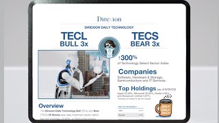 How do Bull and Bear 3x ETFs for Technology Stocks Work [upl. by Amalbena328]