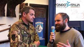 Intervista al Generale Salvatore Radizza Comandante del Centro Addestramento Alpino [upl. by Garaway]