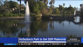 Hollenbeck Park Receives 5 Million Grant From Caltrans [upl. by Magdalena]