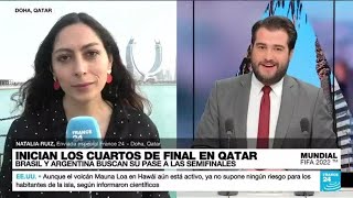 Informe desde Doha llaves inesperadas e históricas en los cuartos de final de Qatar 2022 [upl. by Delorenzo]