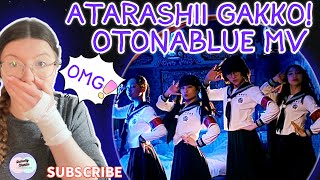 This MV is awesome ATARASHII GAKKO OTONABLUE Choreography MV reaction  DistinctlyCharlie [upl. by Gnuhp206]