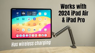 iPad Arm Mount with Wireless Charging Kuxiu X36 Pro Max [upl. by Merla]