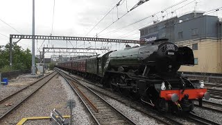 60103 Flying Scotsman  The Waverley  Leeds Station  9th July 2023 [upl. by Jolene]