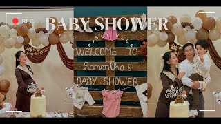 💗SAMANTHA’s BABY SHOWER💗 🫶🏻THANKYOU SENNELAGER FAMILY🫶🏻 SAMANTHA’s VLOG [upl. by Lehsreh]