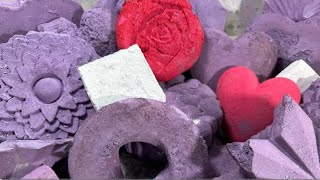 Purple Reforms Gym Chalk Compilation Oddly Satisfying   Powdery  ASMRgymchalkIndonesia [upl. by Aksehcnarf680]