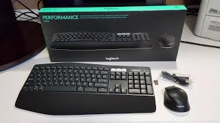 Logitech Performance MK850 Unboxing Review and Setup for 3 Computers [upl. by Auj]