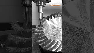 hyperMILL Precision 5Axis Machining of Bevel Gears  Hermle CNC amp KISSsoft Integration [upl. by Tnecnivleahcim]