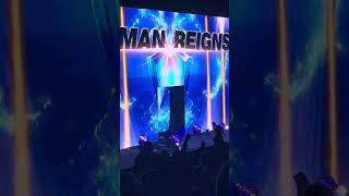 Roman Reigns Entrance at WWE Supershow Kansas City Mo 101423 wwe romanreigns [upl. by Tankoos609]