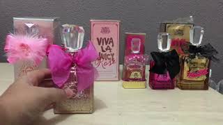 🎀 Coleção Viva La Juicy comparações 🎀 [upl. by Enilauqcaj922]