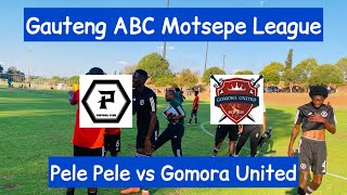 HIGHLIGHTS  Pele Pele vs Gomora United  Gauteng ABC Motsepe League [upl. by Eidson731]