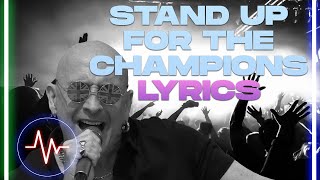 Right Said Fred  Stand Up For the Champions Audio [upl. by Nyrhtakyram969]