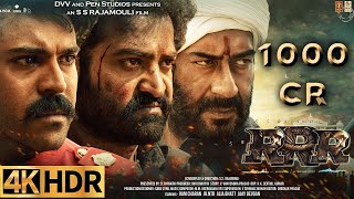 RRR  FULL MOVIE 4K HD FACTS  Ram Charan  Jr NTR  SS Rajamouli  Karan Johar  Alia bhatt [upl. by Idolem]