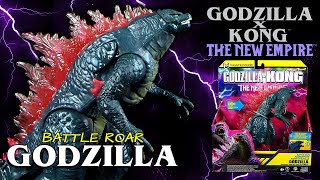 Godzilla x Kong ™ The New Empire ™ Battle Roar Godzilla  Playmates Toys ® Monsterverse [upl. by Boorer]