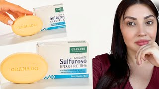 Não compre o Sabonete SULFUROSO Enxofre 10 da Granado sem antes ver esse vídeo Forte odor Acne [upl. by Nolyaj]