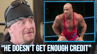 The Undertaker On Kurt Angle [upl. by Irehc]